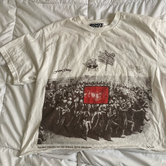 Boot Boys Biz cropped tshirt size m - Picture 3 of 4